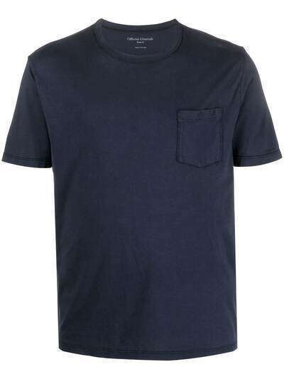 Officine Generale pocket-detail cotton T-shirt