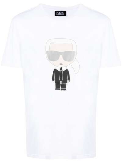 Karl Lagerfeld футболка Ikonik с короткими рукавами