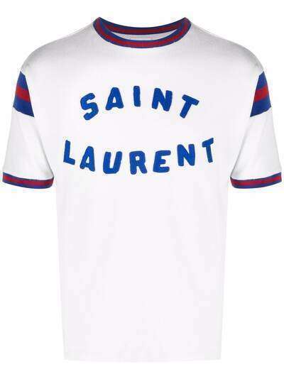 Saint Laurent футболка с логотипом