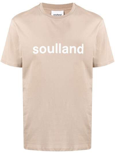 Soulland Chuck logo-print T-shirt