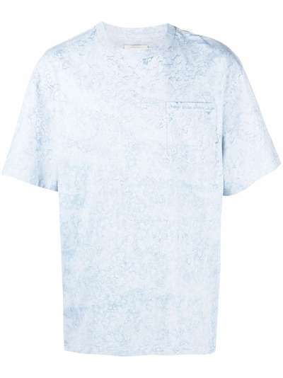 Feng Chen Wang футболка с эффектом разбрызганной краски