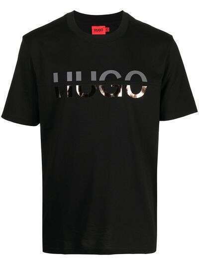 HUGO футболка с логотипом