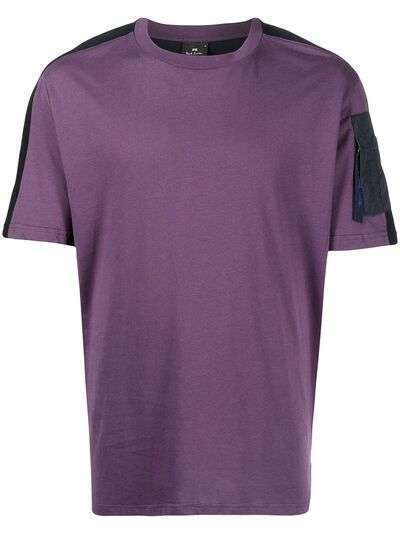 PS Paul Smith футболка с карманом на молнии