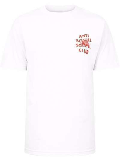 Anti Social Social Club футболка Pedal с логотипом