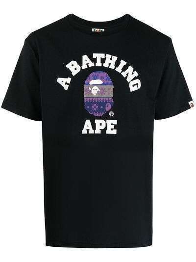 A BATHING APE® футболка с принтом Milo