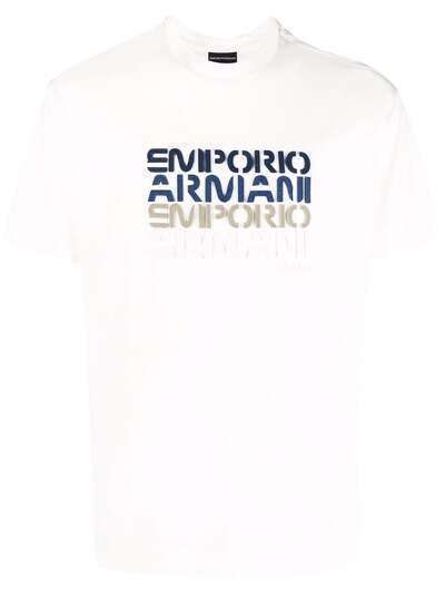 Emporio Armani logo crew-neck T-shirt