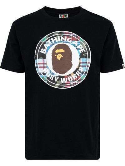 A BATHING APE® футболка Patchwork Busy Works