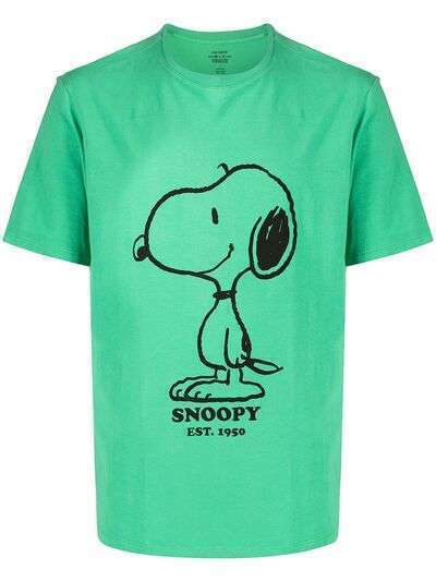 Lacoste футболка с принтом из коллаборации со Snoopy