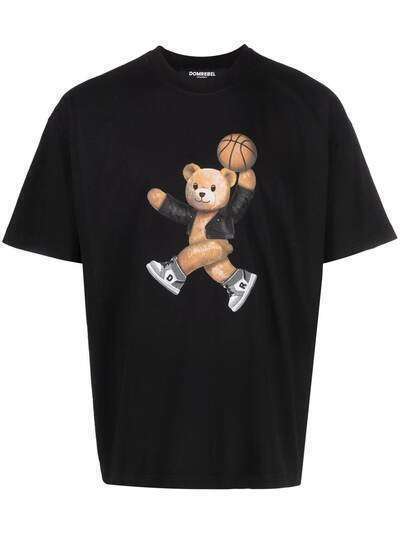 DOMREBEL футболка с графичным принтом Jump Bear