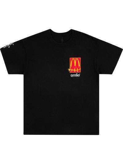 Travis Scott футболка Smile из коллаборации с McDonald's