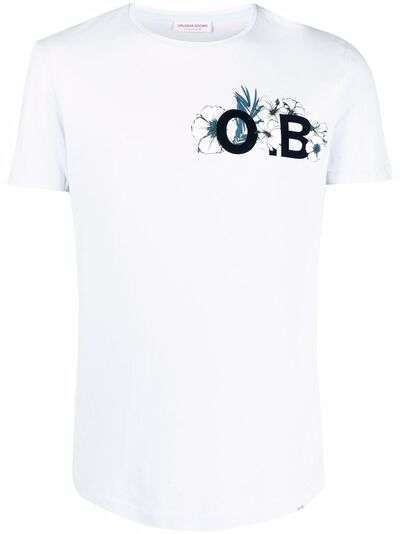 Orlebar Brown футболка Island Life с логотипом