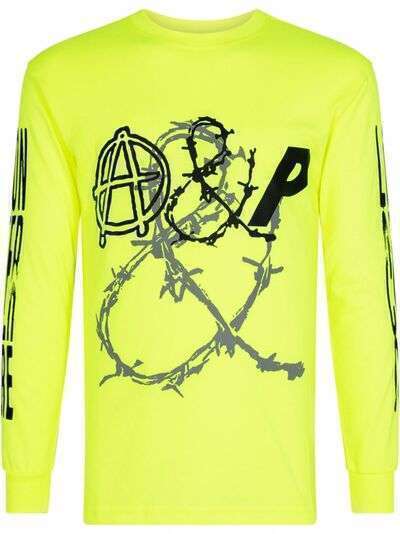 Palace футболка x Anarchic Adjustment Counter Couture
