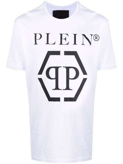 Philipp Plein футболка с логотипом Hexagon