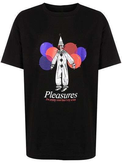 Pleasures футболка с графичным принтом