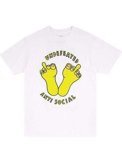 Anti Social Social Club футболка из коллаборации с Undefeated