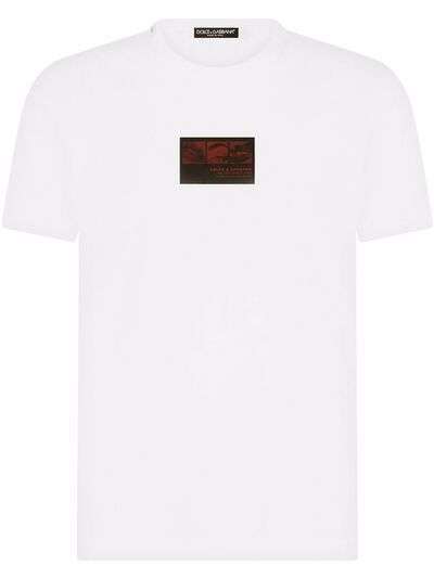 Dolce & Gabbana футболка с графичным принтом