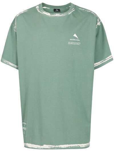 Mauna Kea painted-edge T-shirt