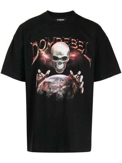 DOMREBEL футболка Doom с графичным принтом