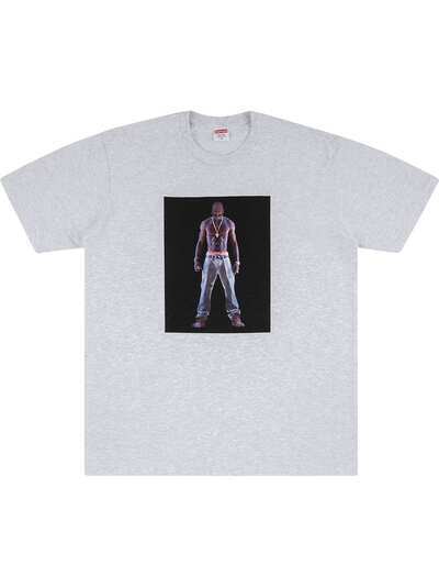 Supreme футболка Tupac Hologram