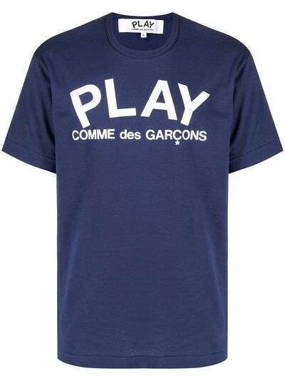 Comme Des Garçons Play футболка с логотипом