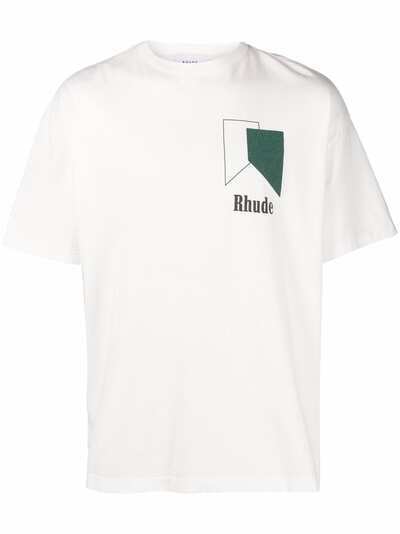 Rhude logo-print oversized T-shirt