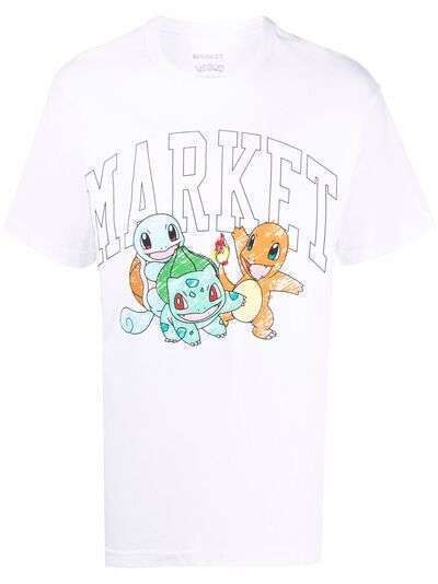 MARKET футболка Pokemon с логотипом