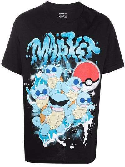 MARKET футболка Pokemon Squirtle с логотипом