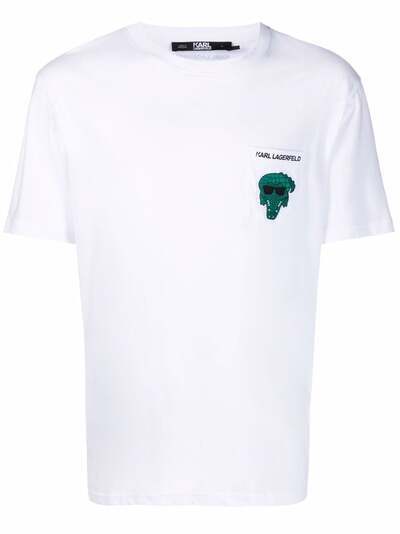Karl Lagerfeld футболка Ikonik с принтом