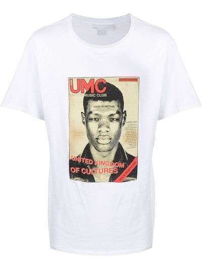 Neil Barrett футболка с принтом UMC