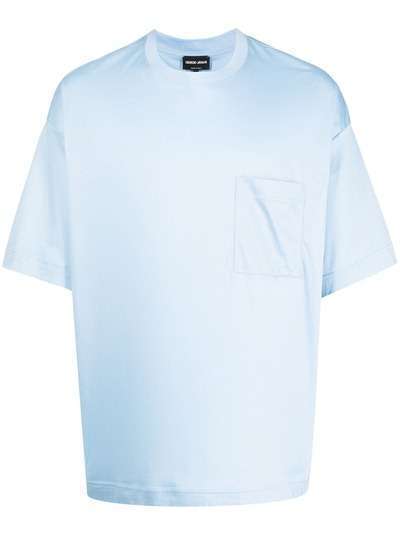 Giorgio Armani футболка с карманом