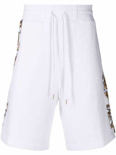Versace Jeans Couture шорты с кулиской и принтом Barocco