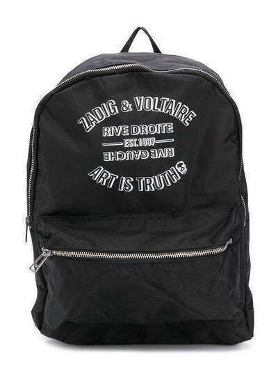 Zadig & Voltaire Kids рюкзак с логотипом X20005