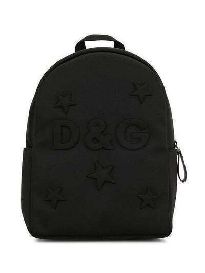 Dolce & Gabbana Kids рюкзак с тисненым логотипом EM0087AA542