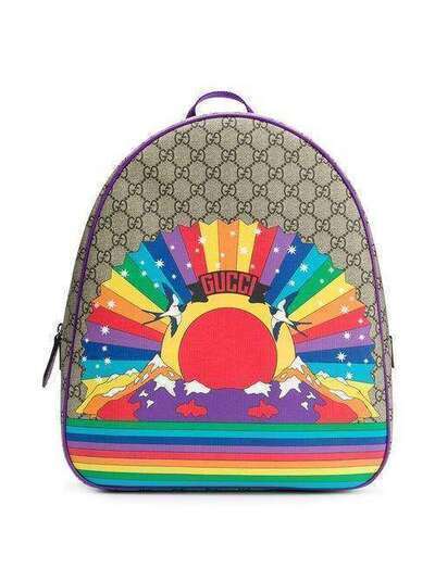 Gucci Kids рюкзак GG rainbow birds 433578955AN