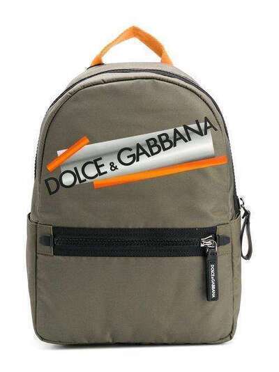 Dolce & Gabbana Kids рюкзак с принтом логотипа EM0081AU838