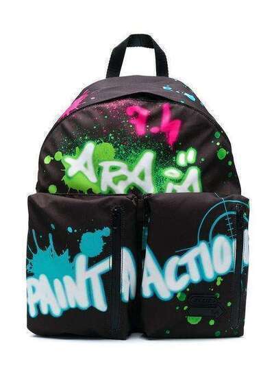 Cinzia Araia Kids рюкзак с принтом граффити ZA2032