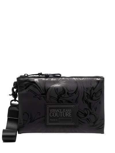 Versace Jeans Couture клатч на молнии с принтом Baroque