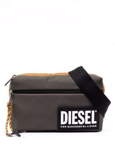 Diesel поясная сумка в двух тонах