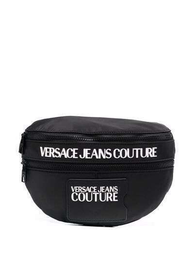Versace Jeans Couture поясная сумка с логотипом