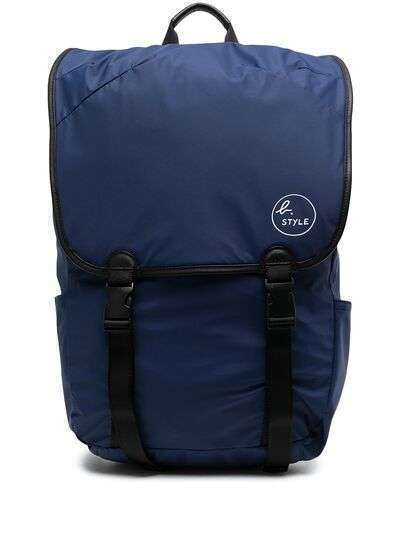 agnès b. logo-print backpack