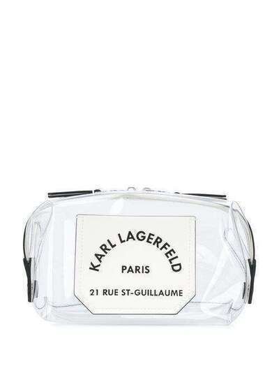 Karl Lagerfeld прозрачная косметичка K/Journey 205W3228100