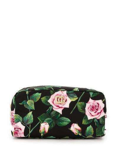 Dolce & Gabbana косметичка с цветочным принтом BI0932AJ758