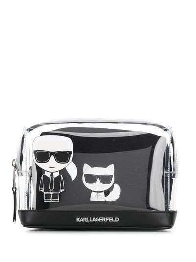 Karl Lagerfeld прозрачный клатч K/Ikonik 96KW3235104