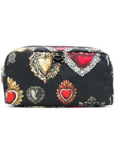 Dolce & Gabbana косметичка 'Sacred Heart' с принтом BI0932AN968