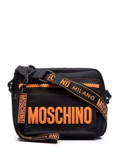 Moschino сумка на плечо с логотипом
