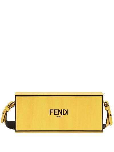 Fendi сумка на плечо Box с логотипом