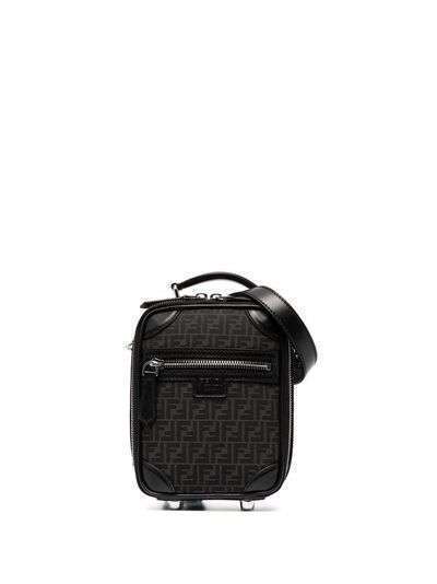 Fendi мини-сумка Travel с логотипом FF
