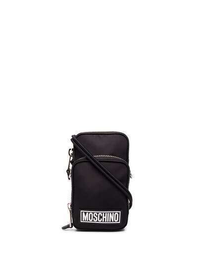 Moschino сумка-мессенджер с логотипом
