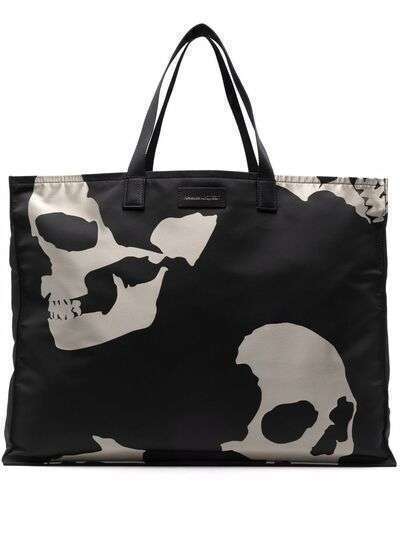 Alexander McQueen сумка-тоут с принтом Skull
