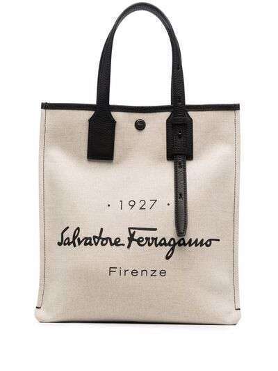 Salvatore Ferragamo сумка-тоут с логотипом